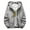 #001 Gray, variant on GXIPO Men's Hooded Waterproof Lightweight Windbreaker Jackets Nylon Wind & Water Resistant Rain Jacket Black 2XL