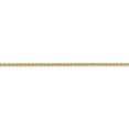 thumbnail image 3 of 14K Yellow Gold 1.5mm Diamond Cut Wheat Chain 16 Inch, 3 of 5