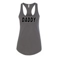 thumbnail image 2 of Wild Bobby, Classic Daddy Dad, Father's Day, Women Racerback Tank Top, Dark Grey, Small, 2 of 4