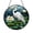 Acrylic 3.5 Inch, variant on Stained Glass Heron Panel – Wildlife Bird Art and Home Decoration