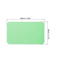 thumbnail image 2 of Uxcell 3.5" x 2" Blank Paper Business Cards Small Index Flash Cards Message Note Card, Green 300 Pack, 2 of 6