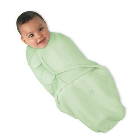 Summer Infant Swaddleme Adjustable Infant Wrap, Sage, Small (Discontinued by