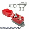 1050A Amp 12V Circuit Breaker & Cover Dual Battery Fuse Automatic Auto