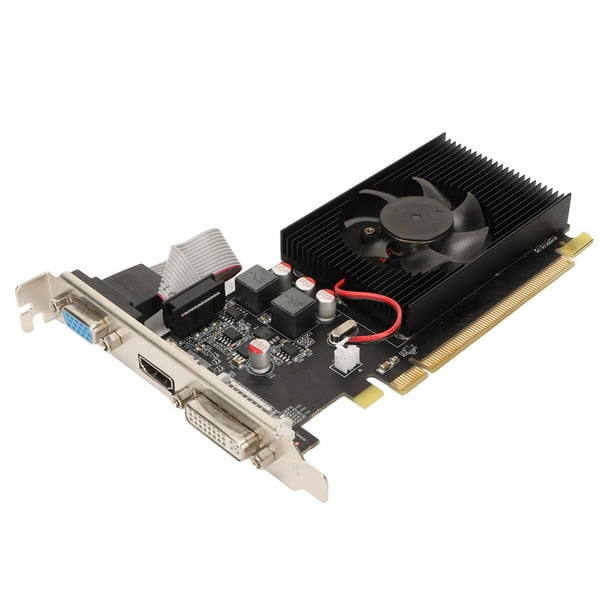 Tarjeta Grafica De 2GB PCI Express X16 2.1 2GB DDR3 625MHz GPU Reloj 1066MHz Memoria Reloj DDR3 Tarjetas Graficas Para Chasis ANGGREK Otros Walmart en linea