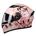thumbnail image 3 of Casco de motocicleta AIS con certificación DOT, casco integral para hombre, doble lente de color, capacete para motocicleta, casco para motocicleta BMW, 3 of 5