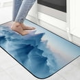 thumbnail image 4 of GOSMITH Abstract Mountain Range Felt Square Floor Mat - Indoor/Outdoor/Bathroom Mats 19.68*47.24 in, 4 of 6