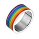thumbnail image 1 of Anillo de Silicona 9mm Fernando de acero Inoxidable Unisex Lesbiana, 1 of 8