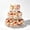 10", variant on 3 Tier Cupcake Stand, 4mm Thick Heavy Duty Dessert Table Display Trays, 10" 8" 6" Round Cupcake Holder Decorative Bakery Tower for Wedding, Party, Shower, Event