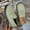 #099-Green, variant on Retro Suede Loafers for Women – Comfortable Round-Toe Slip-On with Chunky Block Heel & Arch Support Mid-Heel Shoes for Casual Outfits