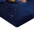 thumbnail image 2 of Ambesonne Dark Blue Fitted Sheet, Earth LGBT Colors, Full Size, Dark Blue, 2 of 3