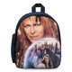 thumbnail image 1 of Película Laberinto Mochila Escolar para Niños y Niñas, Mochila Infantil Ligera de Alta Calidad, Grande y Duradera Azul, 1 of 6