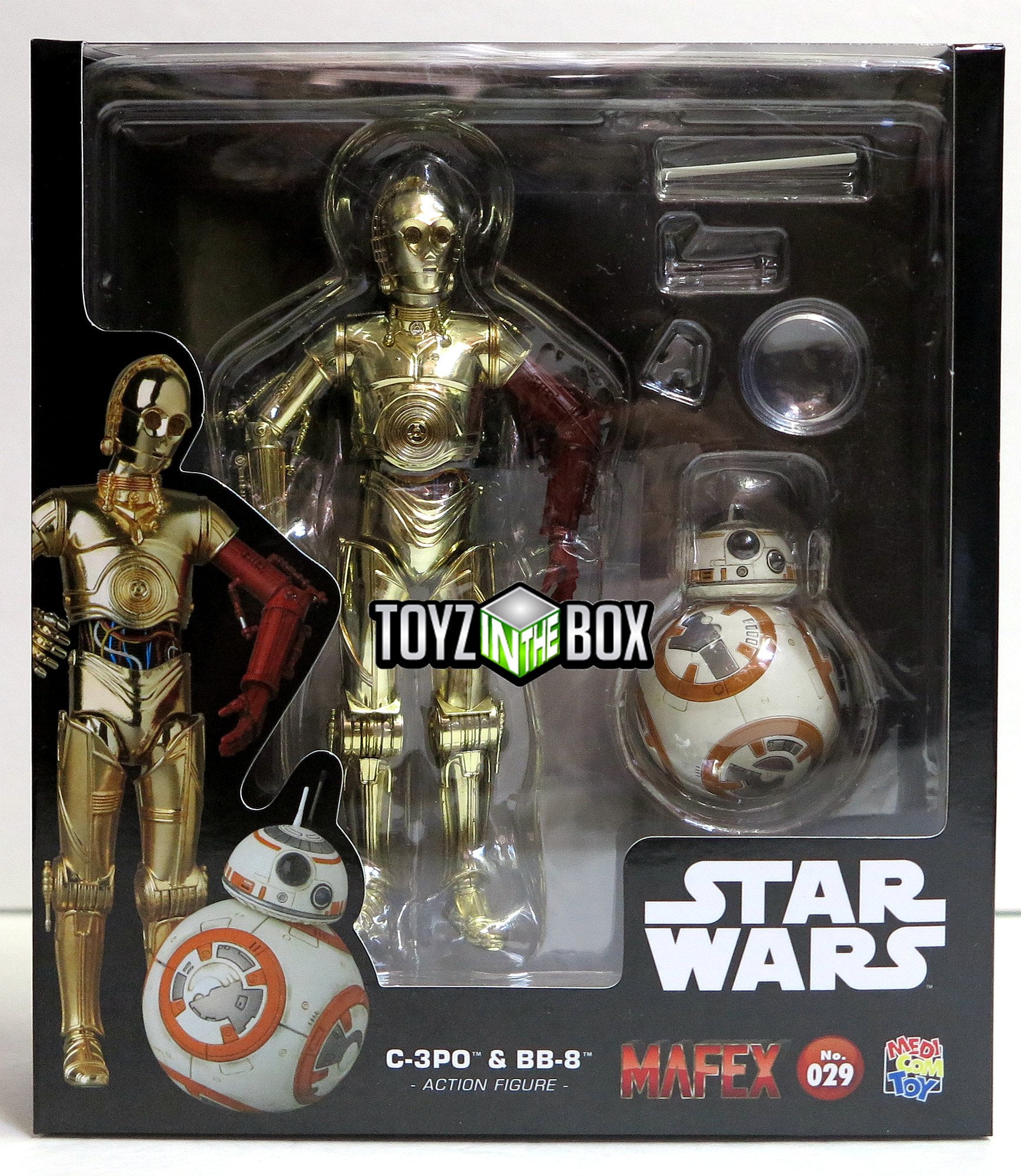 Medicom MAFEX Star Wars The Force Awakens C-3PO & BB-8