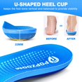 thumbnail image 3 of Popzoom Arch Support Insoles,Comfort Gel Orthotic Shoe Inserts for Women Men Flat Feet,Plantar Fasciitis, 3 of 6