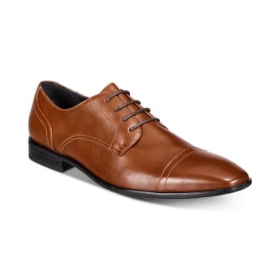 Alfani Men's Quincy Cap-Toe Lace-up Shoes Tan 13M
