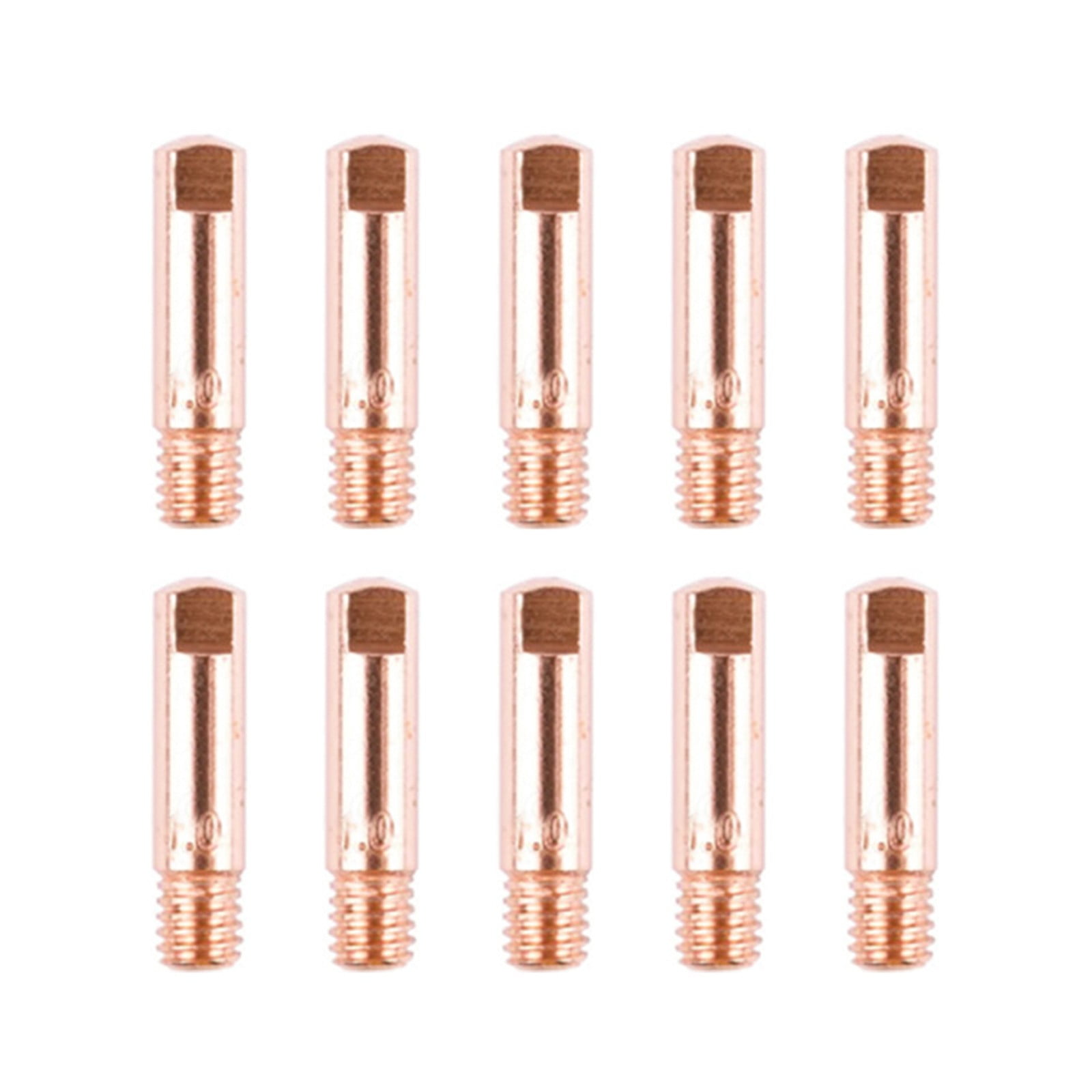 Cogfs 10 Pcs MB15 15AK Contact Tip Welding Nozzles M6 welding Torch