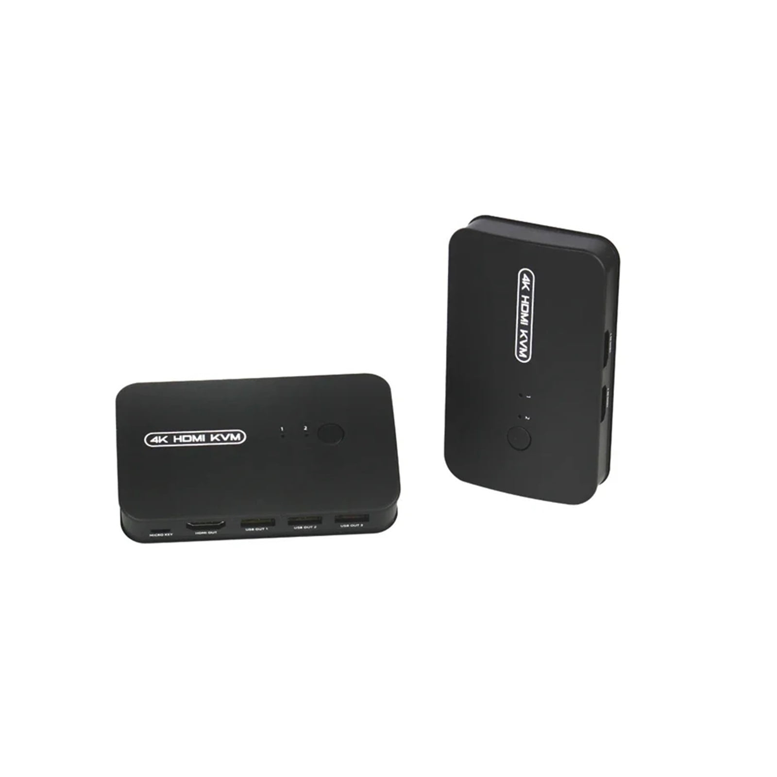 -compatible KVM Switch With Extender 1080p Share 2xUSB Disk Monitor Printer Keyboard Mouse