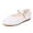 White, variant on lnmuld Toddler Girls Sparkly T-Strap Sandals, Fashionable & Lightweight for Casual Wear, Performances & Play Color:Purple,Size:4.5-5 Years