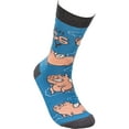 thumbnail image 2 of Primitives by Kathy 113085 When Pigs Fly Socks, 2 of 3