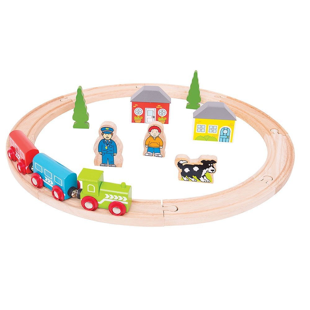 bigjigs transport train set