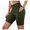 Army Green, variant on Women Workout Yoga Pants Basic Athletic Pants with Pocket High Waist Tummy Control Sweatpants Solid Color Running Pants