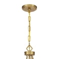 thumbnail image 2 of Savoy House - 7-4866-4-142 - Mercer 4-Light Pendant in White and Warm Brass, 2 of 7
