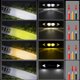 thumbnail image 5 of Faros de automóviles Barras de luces LED de 6 pulgadas, luces antiniebla/de conducción todoterreno de 120W 12000LM, lámparas de trabajo LED DRL impermeables para camión, barco, UTV, ATV, Jeep, paquete, 5 of 8