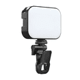 thumbnail image 1 of Luz para selfies VL100X, panel de luz LED con clip para teléfono Belug, Negro, 1 of 5