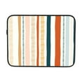 thumbnail image 7 of Ethnic Vertical Line Stripes 15 inch Portable Laptop Sleeve Compatible with MacBook Air Notebook Computer Case for Men Women College School Students, 7 of 7