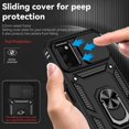 thumbnail image 4 of Estuche GANGXUN para Samsung Galaxy A02S, soporte giratorio 360°, estilo mecánico y magnético, 4 of 5