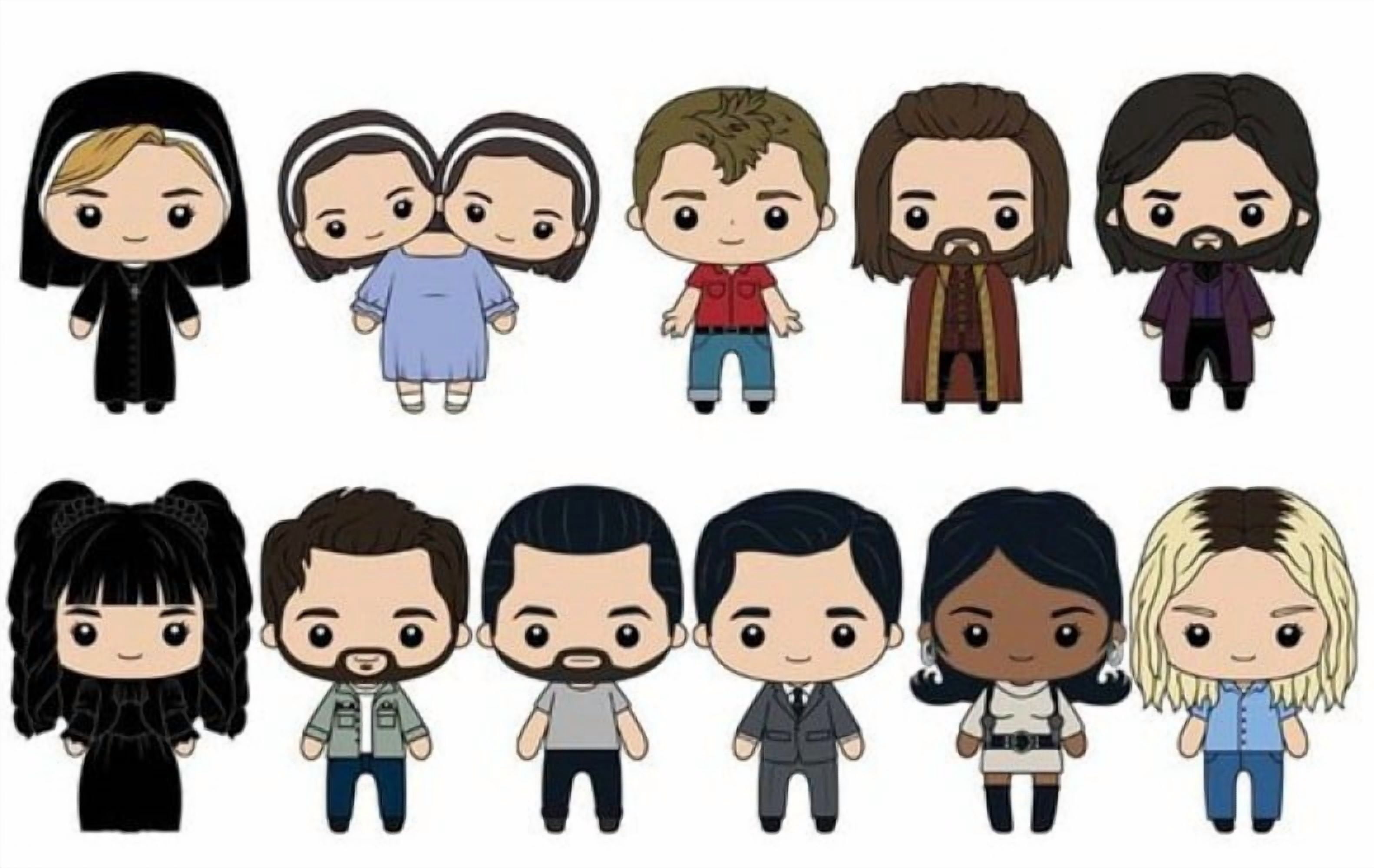 3D Figural Bag Clip Wednesday Series 2 Mystery Pack (1 RANDOM