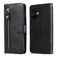 thumbnail image 1 of Estuche de Cuero PU con Cierre para OnePlus Nord CE 3 , Funda Protectora con Billetera y Correa, 1 of 6
