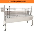 thumbnail image 5 of DEWOSEN 51" Rotisserie Grill Roaster 132LBS 50W Motor Pig Rotisserie with Windscreen Outdoor BBQ, 5 of 7