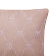 thumbnail image 3 of Home Decor Collection 14" x 20" Pink Bow Embroidered Decorative Pillow, 3 of 5