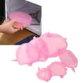 thumbnail image 4 of Couvercle Extensible, Couvercle de Scellement Alimentaire Réutilisable 6Pcs Couvercle Extensible Couvercle Fruits de Légumes pour Réfrigérateur pour la Cuisine Utiliser Rose, 4 of 8
