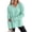40# Cyan, variant on Scalloped Sweatshirt Womens Oversized V-neck Sweatshirts Pullover Fall Tops Loose Fit Soft Comfort Lightweight Long Sleeve Athletic Daily Trendy Beige M