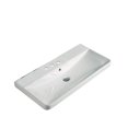 thumbnail image 2 of American Imaginations 31.89-in. W 3H4-in. Ceramic Top Set In White Color - Overflow Drain Incl. AI-30645, 2 of 9