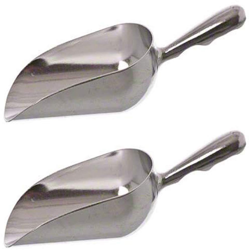 12 oz. (ounce) bar ice scoop, dry bin scoop, dry goods scoop, candy scoop, spice scoop, cast