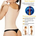 thumbnail image 5 of FITVALEN Women's Waist Trainer Corset Body Shaper Vest Underbust Cincher Tummy Control Tank Top with Adjustable Straps, 5 of 8