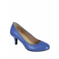 thumbnail image 1 of Carlos-s Women's Patent Glitter Round Toe Low Heel Pump Dress Shoes, 1 of 1