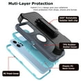 thumbnail image 2 of Takfox Case For Apple iPhone 14/iPhone 17 Plus/,Belt Clip Holster Protective Heavy Duty Shockproof [Full-Body Protection] Kickstand Rugged Cover,Black, 2 of 7