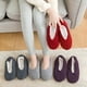 thumbnail image 4 of Dinheiro, 1 par de calcetines de suelo para otoño e invierno, pegamento inferior para adultos, engrosamiento para adultos, además de calcetines de terciopelo para interiores, chanclos para zapatos, 4 of 8