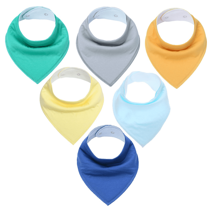 Baby Droll Bibs Fit Newborn Infant Toddlers Soft Absorbent with Adjustable Snap Stylish Pattern Pack of 8 by MaiaBoo Baby Bibs Bandana for Girls Boys Set Cotton Gift Pack Teething Bibs