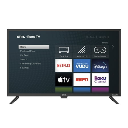(the screen is broken )onn. 32" Class 720P HD LED Roku Smart TV
