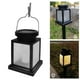 thumbnail image 3 of Linternas colgantes de jardín a prueba de agua sin llama parpadeante Luces de energía solar Decoración de patio Decorativo Baoblaze Linterna de vela, 3 of 8