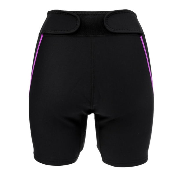 Mallas de Natación de Neopreno Pantalones de Buceo 1.5 Mm Neopreno Natación Piragüismo Pantalones Cortos de Surf para Mujeres Hombres - Seleccio - S Púrpura DYNWAVEMX Pantalones cortos de buceo