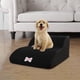 thumbnail image 3 of Rampas de escalera para perros de 2 escalones, antideslizantes, para sofá cama y gatos. Negro, 3 of 9