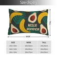 thumbnail image 2 of Sikiie Banana And Avocado Pillow Covers, Throw Pillow Case Cushion Covers,Cushion for Bedroom,Couch,Home-16"x24", 2 of 6