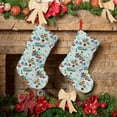 thumbnail image 6 of Vsdgher Cartoon Car Racing Christmas Stockings 18 inch Large Kids Stocking Bags Hanging Socks for Christmas Decor Decorations, 6 of 7