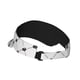 thumbnail image 2 of Fotbe Black Rabbit Visera Deportiva con Diseño, Gorra Abierta Ajustable de Algodón para Mujer y Hombre, 2 of 7