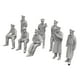 thumbnail image 4 of Juego de 8 maquetas de soldados para diorama, juguetes para pintar y pintar. 5 centímetros, 4 of 9